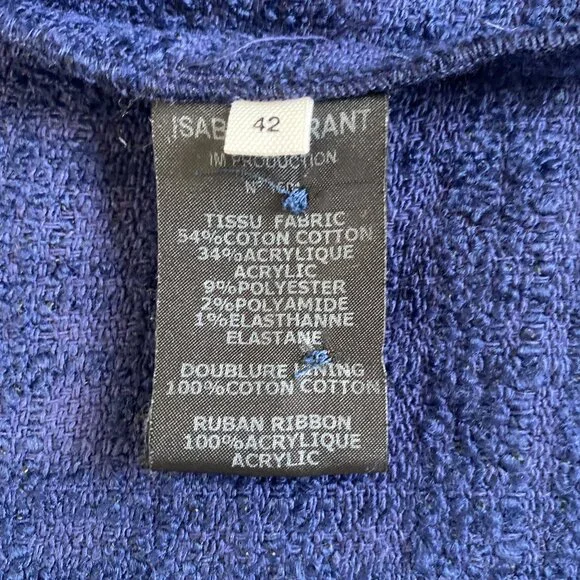 Isabel Marant Etoile Tweed Blazer - Picture 8 of 9